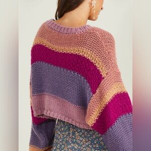 Colorblock Knit Sweater